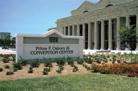The prime f osborn iii convention center - The Prime F. Osborn III Convention Center is the only southern railroad station in the nation that has been converted into a state-of-the-art convention center. The Center features 78,000 square feet of exhibit space divisible into two separate halls. There are 22 meeting rooms of combined space to accommodate various requirements. 